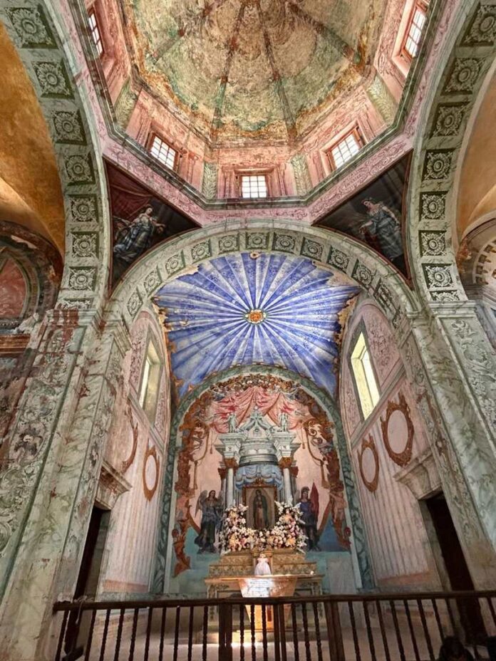 231025 15066, INICIA RESTAURACIÓN DEL SANTUARIO DE GUADALUPE EN REAL DE CATORCE (1)