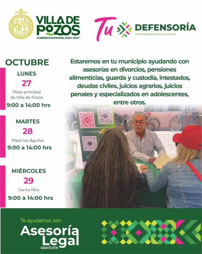 261025 15102, JUSTICIA Y SERVICIOS PÚBLICOS LLEGAN A VILLA DE POZOS